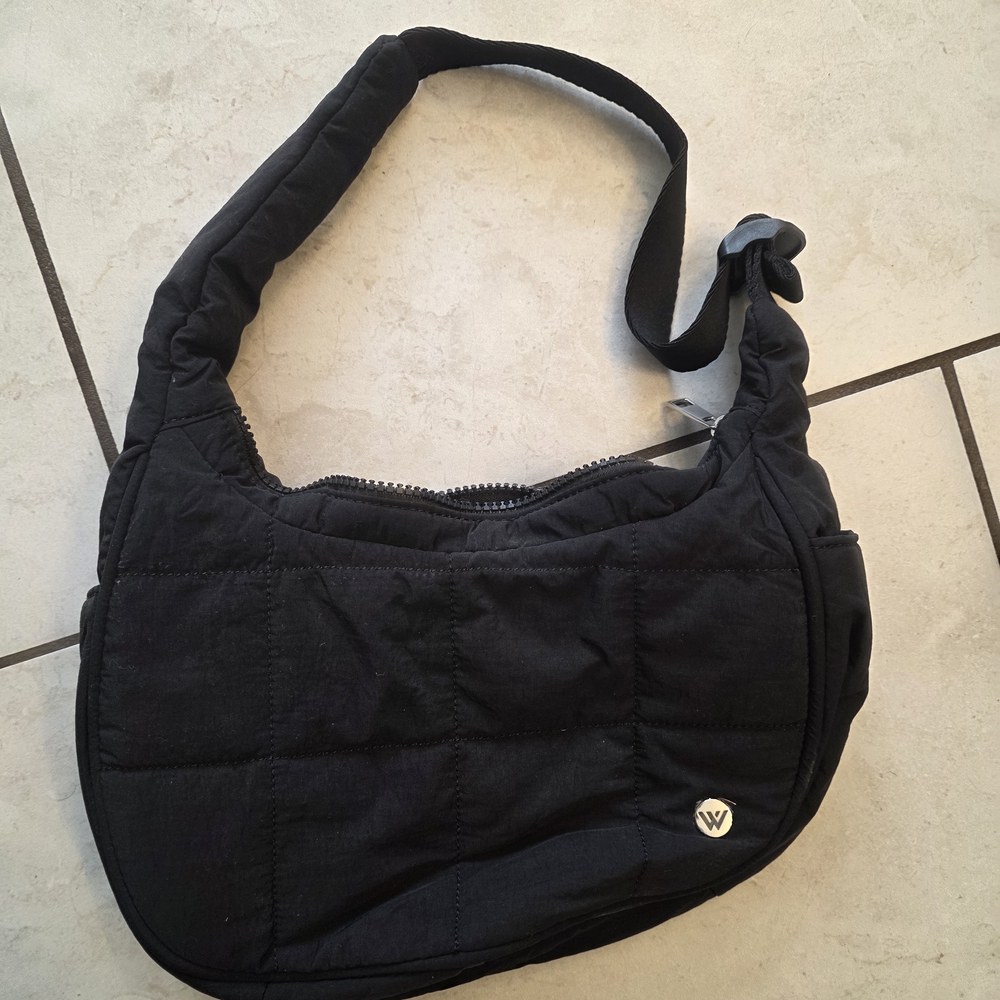 Westbronco Black Quilted Shoulder Bag